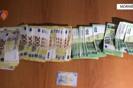 Arrestohet një person në Morinë, iu gjetën 20,000 euro të padeklaruara