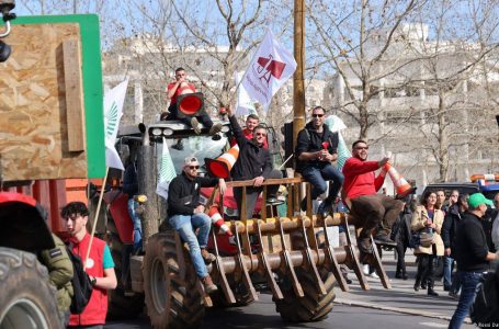 Trazira gjatë demonstratës së fermerëve në Francë, 66 të arrestuar