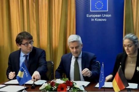 Nënshkruhet marrëveshja mes Qeverisë dhe Bankës Evropiane për Investime në vlerë të 33 milionë eurove