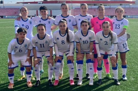 ​Vajzat U19 të Kosovës mposhtin edhe Izraelin, avancojnë në Ligën A