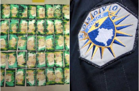 Policia arreston dy persona për falsifikim parash, ua konfiskon mbi 25 mijë euro