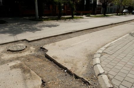 Rruga ”Migjeni” në gjendje të mjerueshme