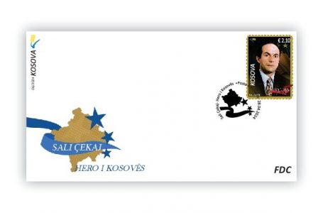 Sali Çekaj, Hero i Kosovës në pulla postare