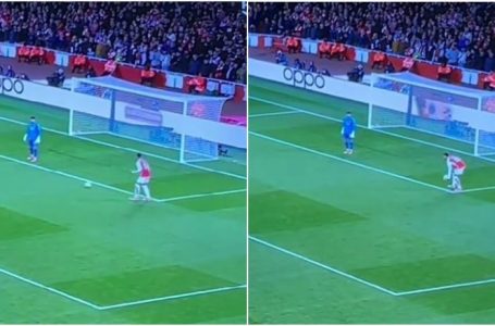 Gabimi skandaloz i gjyqtarit: Mbrojtësi i Arsenalit e kapit topin me dorë në zonë dhe nuk u akordua penallti