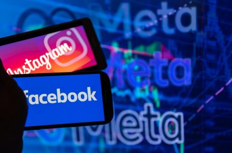Photo illustration Meta logo and Facebook – Instagram seen displayed on a smartphone In Brussels – Belgium on 08 October 2022. (Photo Illustration by Jonathan Raa/NurPhoto via Getty Images)