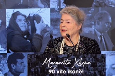 90-vjetori i aktores Margarita Xhepa