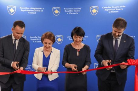 Inaugurohet Konsullata e Përgjithshme e Kosovës në Poloni