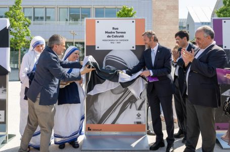 Pas shtatores, përurohet rruga “Nënë Tereza” në Lisbonë