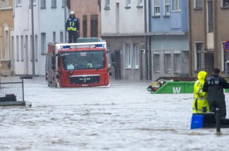 Gjendje emergjente nga vërshimet në Gjermani