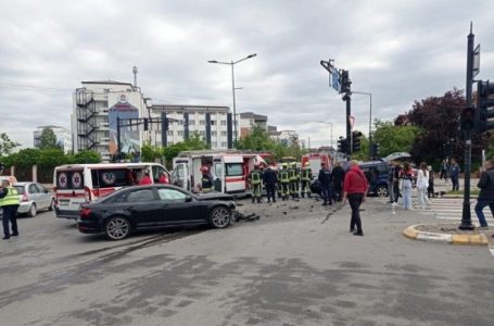 Aksidenti në Prishtinë, një person në gjendje të rëndë shëndetësore
