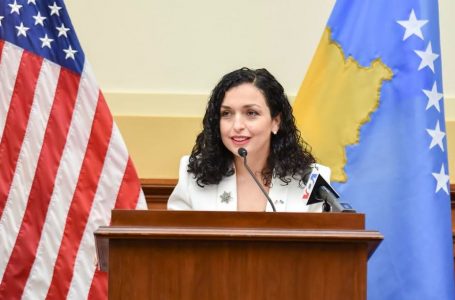 Osmani në Samitin e Paqes: Ndihmoni Ukrainën siç ndihmuat Kosovën 25 vjet më parë