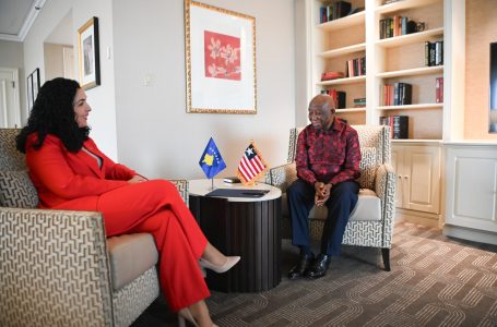 Osmani takon Presidentin e Liberisë, flasin për thellimin e bashkëpunimit