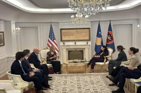Presidentja Osmani priti në takim zv/ndihmës sekretaren e DASH-it, Nicole Chulick