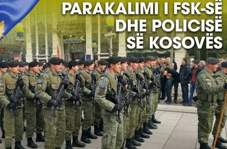 25-vjetorit të çlirimit, parakalojnë FSK dhe Policia e Kosovës