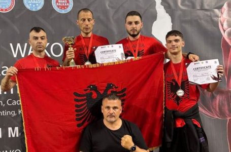 Kickbox/ Plot 13 medalje, Shqipëria bën “namin” në Kampionatin Ballkanik 2024