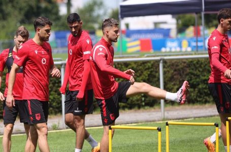 Kombëtarja shqiptare nis punën për sfidën ndaj Spanjës