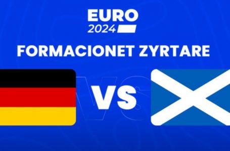 Formacionet zyrtare të ndeshjes hapëse në Euro 2024, Gjermani – Skoci: