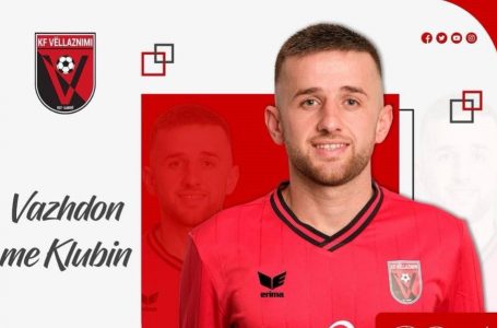 Besfort Dervishaj vazhdon kontratën me KF Vëllaznimin
