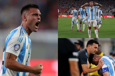 Kupa e Amerikës, Lautaro i jep Argjentinës fitoren në frymën e fundit