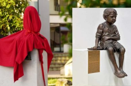 Sot zbulohet skulptura e 7-vjeçarit, Leotrim Ahmetit të vrarë gjatë luftës në Kosovë