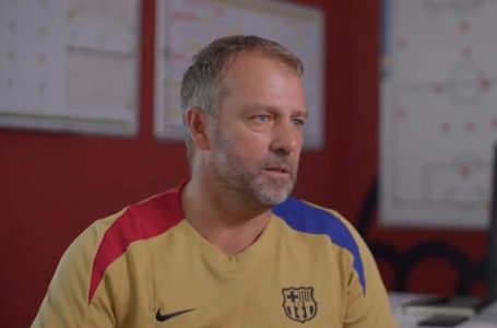 Hansi Flick flet për herë të parë si trajneri i Barcelonës