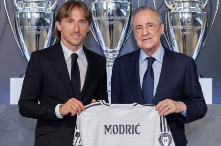 Luka Modric rinovon kontratën me Real Madridin