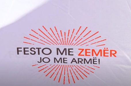 Sot lansohet fushata “Festo me zemër, jo me armë”