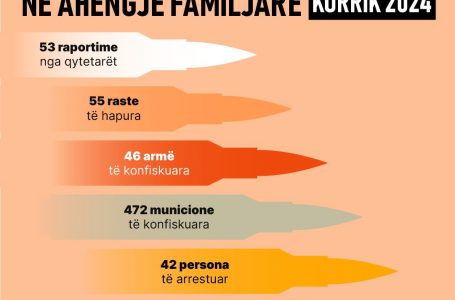 MPB: Konfiskuam 46 armë nëpër ahengje vetëm gjatë korrikut