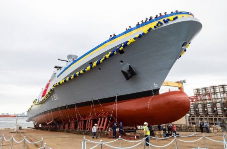 Turqia lëshon një anije të re luftarake ukrainase