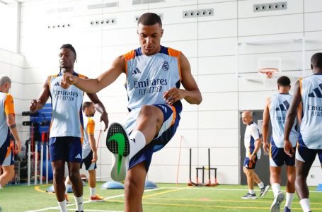 Mbappé kompletoi stërvitjen e parë te Real Madridi
