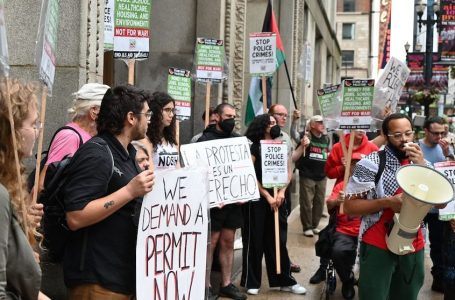 Dhjetëra mijëra aktivistë përgatisin protesta për luftën në Gaza në Konventën Kombëtare Demokratike