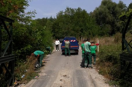 Kompania “Çabrati” largon një deponi të mbeturinave