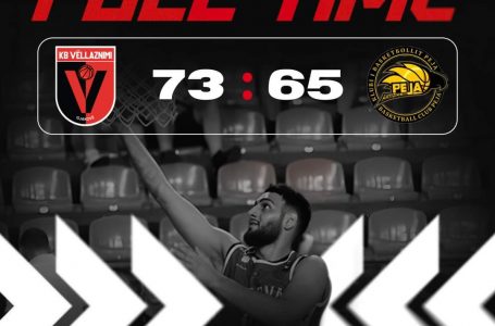Vëllaznimi triumfon ndaj Pejës me rezultat 73:65