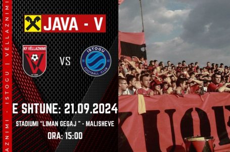 KF “Vëllaznimi” përballet me FC “Istogun” në javën e pestë të Ligës së Parë