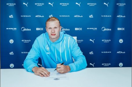 Haaland në bisedime për rinovimin e kontratës me Manchester City