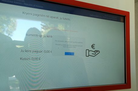 E-kiosku në Orize vazhdon të jetë jashtë funksionit