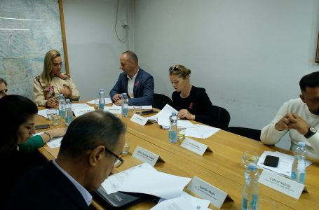 U mbajt mbledhja e nëntë e rregullt e Komitetit për Politikë dhe Financa të Gjakovës