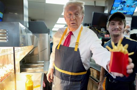 Trump punon në stacionin e të skuqurave në McDonald’s