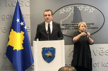 Kurti: Është rritur buxheti për zbatimin e ligjit për harmonizimin e gjuhës