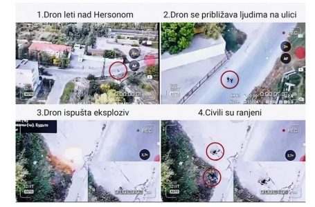 BBC konfirmon pamjet: Rusët po gjuajnë civilë me drone