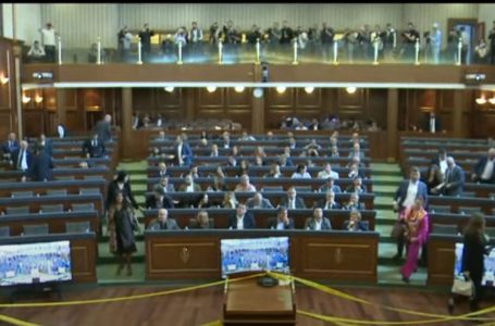 ​S’kalon mocioni i opozitës për përgjimet, përfundon seanca