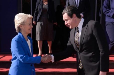 Von der Leyen pas takimit me Kurtin: Të punojmë për të ardhmen evropiane të Kosovës
