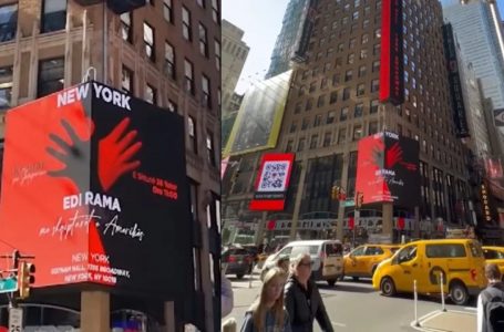 Rama sot takim me shqiptarët në New York