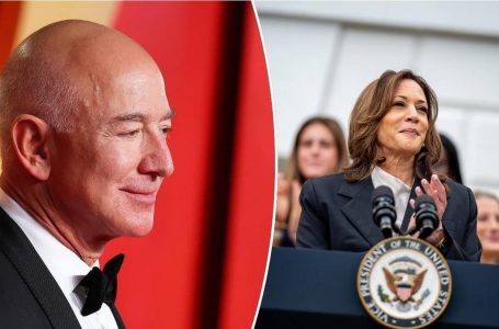 Jeff Bezos e mori personalisht vendimin që Washington Post të mos mbështeste Kamala Harris