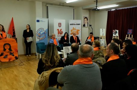 Nis fushata “16 ditët e aktivizmit kundër dhunës në baza gjinore”