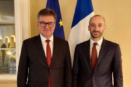 Lajçak në takim me ministrin francez Haddad