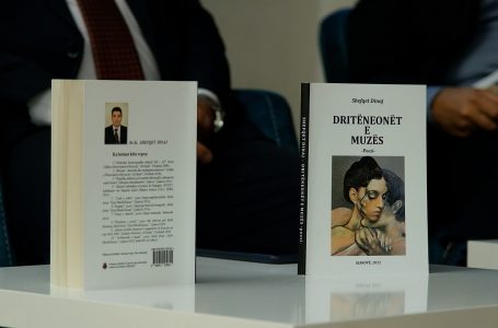 U promovua sot libri “Dritëneonët e muzës” nga autori Shefqet Dinaj