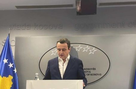 Kurti: Po bëhet punë e jashtëzakonshme në sanimin e dëmit në kanalet e Ibër Lepencit