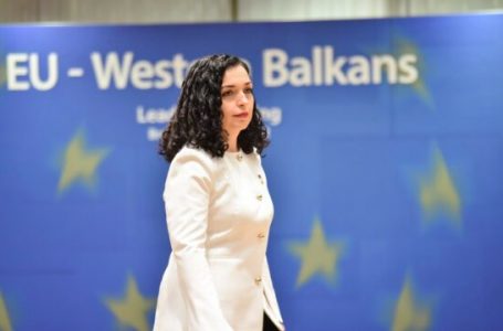 Osmani takohet sot me kreun e KE-së dhe me presidenten e Parlamentit Evropian