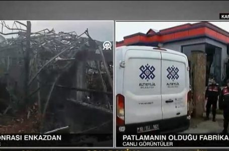 Shpërthim në një fabrikë të eksplozivëve në Turqi